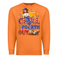 Carrot Chill the fourth out 4th of july Premium Sweatshirt - NancyCooperArtShop
