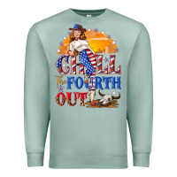 Seafoam Chill the fourth out 4th of july Premium Sweatshirt - NancyCooperArtShop