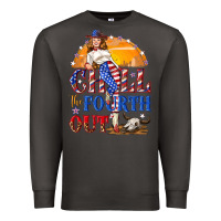 Smoke Chill the fourth out 4th of july Premium Sweatshirt - NancyCooperArtShop