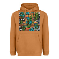 Meerkat cactus gemstone Heavyweight Hoodie - AdoDesignShop
