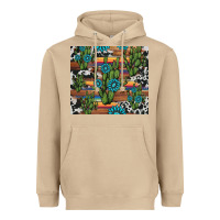 Mushroom cactus gemstone Heavyweight Hoodie - AdoDesignShop