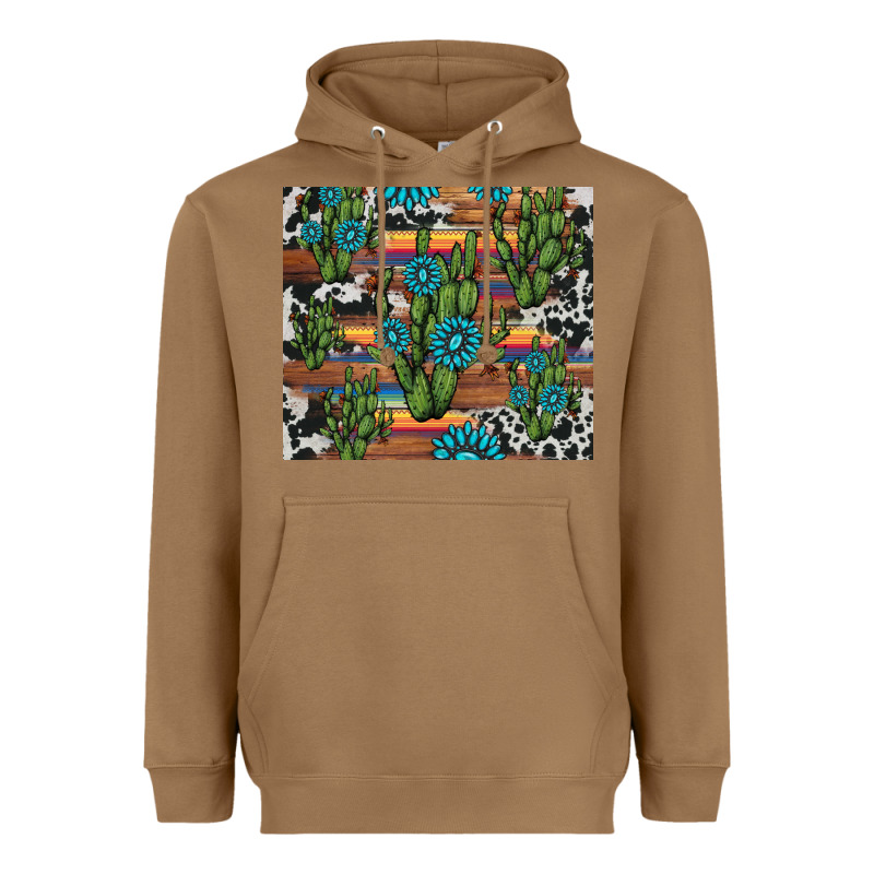 Cactus Gemstone Heavyweight Hoodie by AdoDesignShop | Teevron