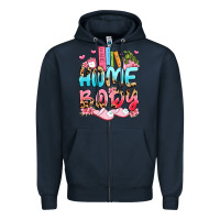 Navy homebody Zipper Hoodie - JahusDesignShop