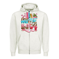 Oatmeal Heather homebody Zipper Hoodie - JahusDesignShop