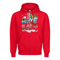 Red homebody Zipper Hoodie - JahusDesignShop