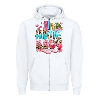 White homebody Zipper Hoodie - JahusDesignShop
