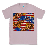 Lilac 4th of July USA flag leopard sunflower 20oz tumble Classic Tee - Neo Western