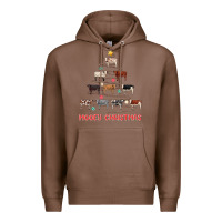 Chestnut mooey christmas Premium Hoodie - MaliasSmallBusiness