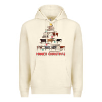 Sandshell mooey christmas Premium Hoodie - MaliasSmallBusiness