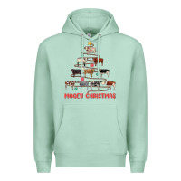 Seafoam mooey christmas Premium Hoodie - MaliasSmallBusiness