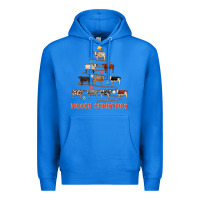 True Royal mooey christmas Premium Hoodie - MaliasSmallBusiness