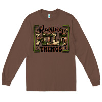 Chestnut raising wild things Long Sleeve Tee - Zillion Design Studio