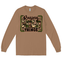 Toasted Coconut raising wild things Long Sleeve Tee - Zillion Design Studio