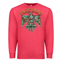 Cardinal free bird feathers thunderbird Premium Sweatshirt - BarkalooDesign