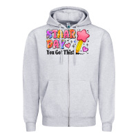 Heather Grey staar day you got this Zipper Hoodie - JahusDesignShop