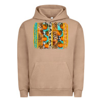 Pigment Burro fall pumpkin brushstroke Urban Hoodie - BundleAndBundleShop