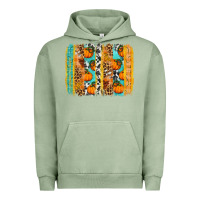 Pigment Oil Green fall pumpkin brushstroke Urban Hoodie - BundleAndBundleShop