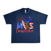 Navy little miss firecracker billie wilder Urban Heavy Tee - texasbilliewilder