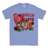 Colony Blue broken heart club Classic Tee - FaDigitalArtStudio