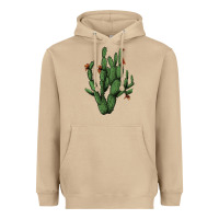 Mushroom cactus with flowers Heavyweight Hoodie - AdoDesignShop