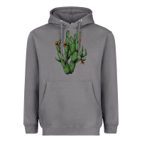 Storm cactus with flowers Heavyweight Hoodie - AdoDesignShop