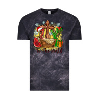 Cloud Black joy to the world Vintage Tee - Zillion Design Studio
