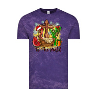 Cloud Purple joy to the world Vintage Tee - Zillion Design Studio