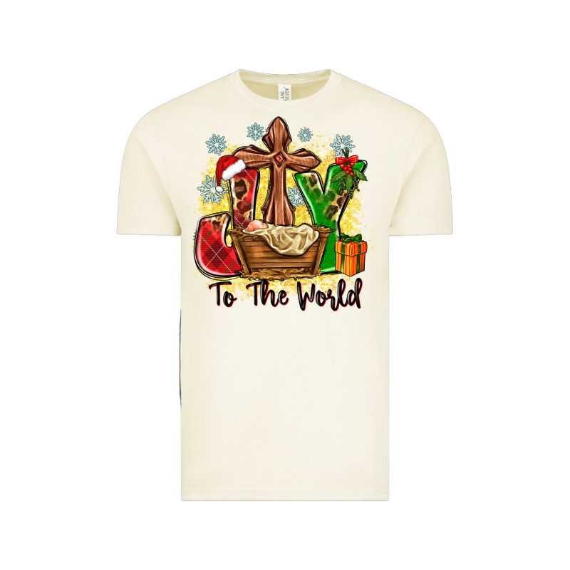 Joy To The World Vintage Tee by Zillion Design Studio | Teevron