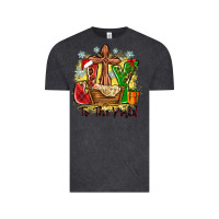 Vintage Black joy to the world Vintage Tee - Zillion Design Studio