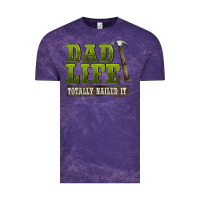 Cloud Purple dad lıfe totally naıled it Vintage Tee - BarkalooDesign