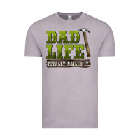 Vintage Zinc dad lıfe totally naıled it Vintage Tee - BarkalooDesign