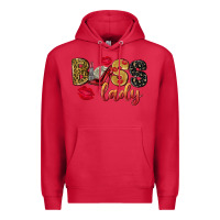 Cardinal boss lady with money Premium Hoodie - NancyCooperArtShop