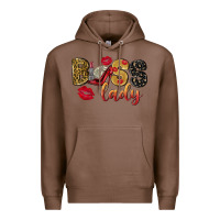 Chestnut boss lady with money Premium Hoodie - NancyCooperArtShop