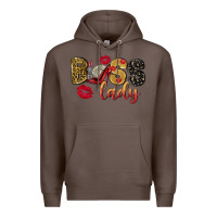 Coffee boss lady with money Premium Hoodie - NancyCooperArtShop
