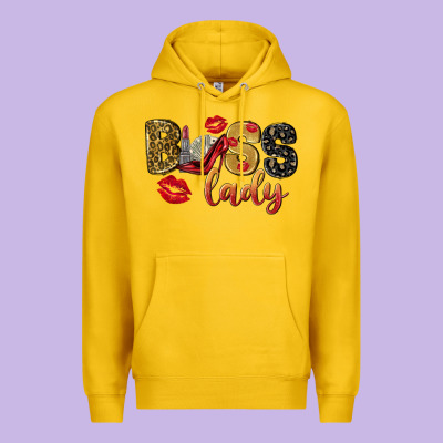 Boss Lady With Money Premium Hoodie Designed By Nancycooperartshop