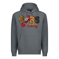 Rock boss lady with money Premium Hoodie - NancyCooperArtShop