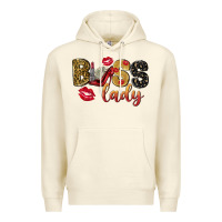 Sandshell boss lady with money Premium Hoodie - NancyCooperArtShop