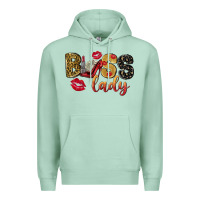 Seafoam boss lady with money Premium Hoodie - NancyCooperArtShop