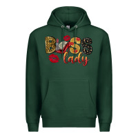Sports Green boss lady with money Premium Hoodie - NancyCooperArtShop