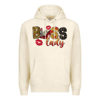 Tofu boss lady with money Premium Hoodie - NancyCooperArtShop