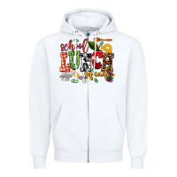 White school lunch squad Zipper Hoodie - AdoDesignShop