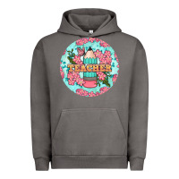 Pigment Tornado teacher floral pencil round earring Urban Hoodie - BundleAndBundleShop