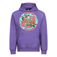 Tulip teacher floral pencil round earring Urban Hoodie - BundleAndBundleShop