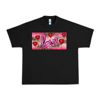 Black Valentine's Day Love Balloon Heart Balloons Urban Heavy Tee - RanaPortraitStore