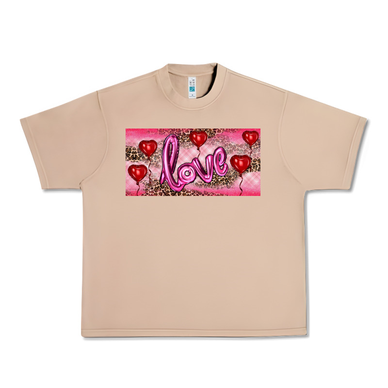 Valentine's Day Love Balloon Heart Balloons Urban Heavy Tee by RanaPortraitStore | Teevron