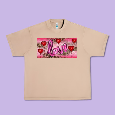 Urban Heavy Tee Valentine's Day Love Balloon Heart Balloons