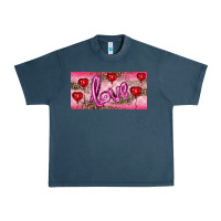 Midnight Navy Valentine's Day Love Balloon Heart Balloons Urban Heavy Tee - RanaPortraitStore
