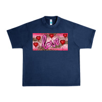 Navy Valentine's Day Love Balloon Heart Balloons Urban Heavy Tee - RanaPortraitStore
