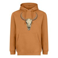 Meerkat bull skull Heavyweight Hoodie - AdoDesignShop