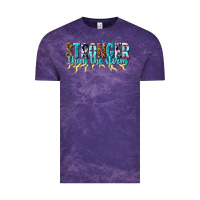 Cloud Purple stronger than the storm Vintage Tee - texasbilliewilder